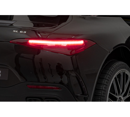 Дитяча акумуляторна машинка Mercedes Benz AMG SL63 Чорна