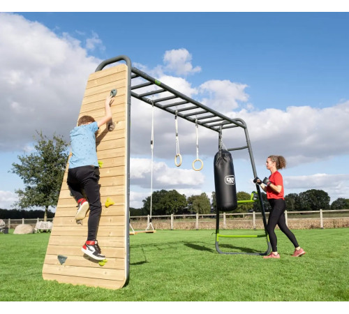 Спортивний комплекс Exit GetSet MB320, 400 х 115 х 248 см - сірий