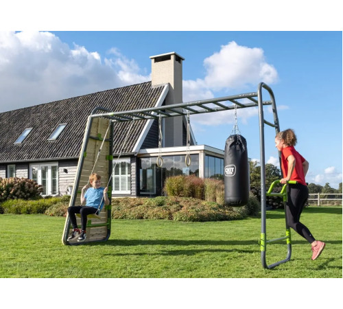 Спортивний комплекс Exit GetSet MB320, 400 х 115 х 248 см - сірий