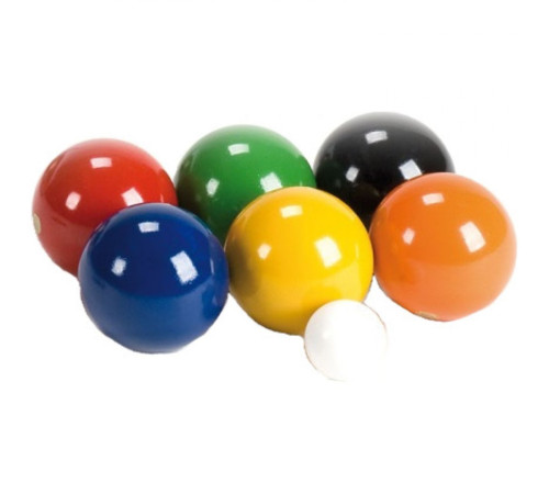Дерев'яні ігрові м'ячі 6 шт. - Boule, Bule, Petanque LONDERO 75 мм Дерев'яні ігрові м'ячі 6 шт. - Boule, Bule, Petanque LONDERO 75 мм
