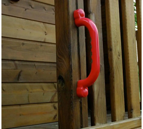 Пластикові ручки WCG для дитячого майданчика 250 мм - червоні