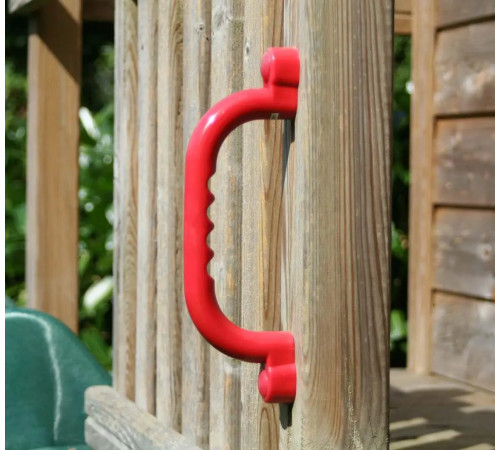 Пластикові ручки WCG для дитячого майданчика 250 мм - червоні