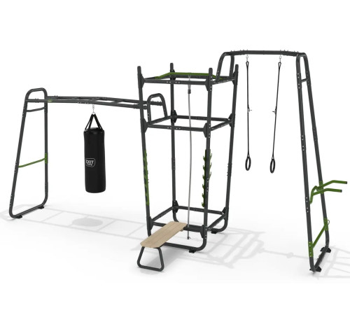 Спортивний комплекс Exit GetSet MB610, 606 х 225 х 322 см - сірий