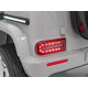 Дитяча акумуляторна машинка Mercedes Benz EQG Сіра
