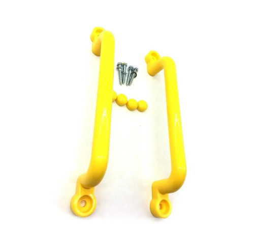 Пластикові ручки WCG для дитячого майданчика 330 мм - жовті