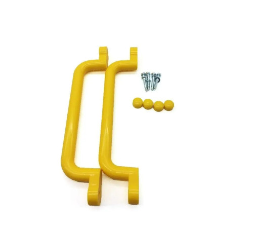 Пластикові ручки WCG для дитячого майданчика 330 мм - жовті