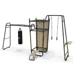 Спортивний комплекс Exit GetSet MB620, 606 х 225 х 322 см - сірий