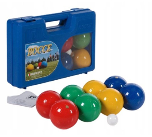 Дерев'яні ігрові м'ячі 8 шт. - Boule, Bule, Petanque LONDERO 100 мм, в кейсі Дерев'яні ігрові м'ячі 8 шт. - Boule, Bule, Petanque LONDERO 100 мм, в кейсі