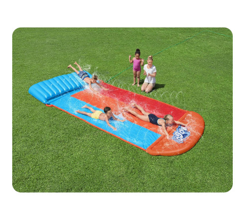 Гірка водна Bestway 52479 3-місна 488 см Гірка водна Bestway 52479 3-місна 488 см