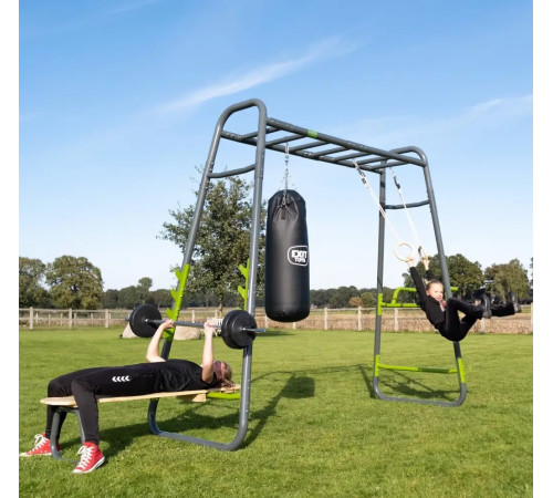 Спортивний комплекс Exit GetSet MB330, 489 х 125 х 248 см - сірий