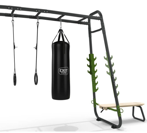 Спортивний комплекс Exit GetSet MB330, 489 х 125 х 248 см - сірий