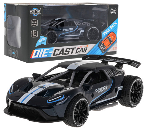 Дитяча машинка POWER 3+ Модель 1:32 + Металевий кузов + Гумові колеса + Pull Back Drive + Звуки Дитяча машинка POWER 3+ Модель 1:32 + Металевий кузов + Гумові колеса + Pull Back Drive + Звуки