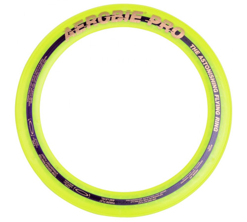 Літаючий диск фризбі AEROBIE Pro Yellow - жовтий Літаючий диск фризбі AEROBIE Pro Yellow - жовтий