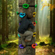 Набір зачепів для дерева Ninja Tree WCG - різнокольоровий