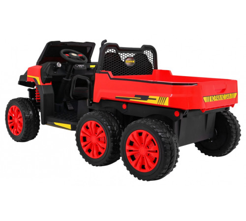 Дитяча акумуляторна машинка Farmer Truck Червона Дитяча акумуляторна машинка Farmer Truck Червона