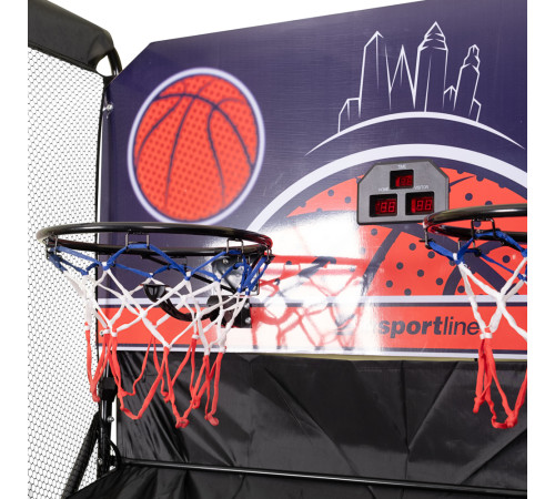 Ігровий набір баскетбольний inSPORTline Calister 220 х 117 х 207 см, чорний