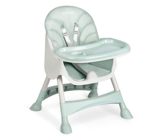 Стільчик для годування зі столиком Ricokids Milo 79 х 62 х 94 см - зелено-білий