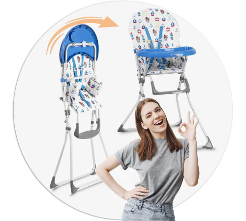 Стільчик для годування Ricokids Fando Стільчик для годування Ricokids Fando