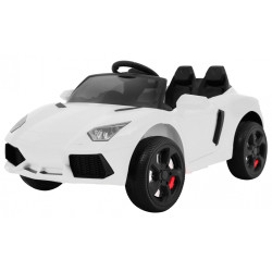 Дитяча машинка Future на акумуляторі Біла + Пульт + Повільний Старт + MP3 USB + LED