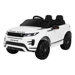 Дитяча акумуляторна машинка Range Rover Evoque Біла