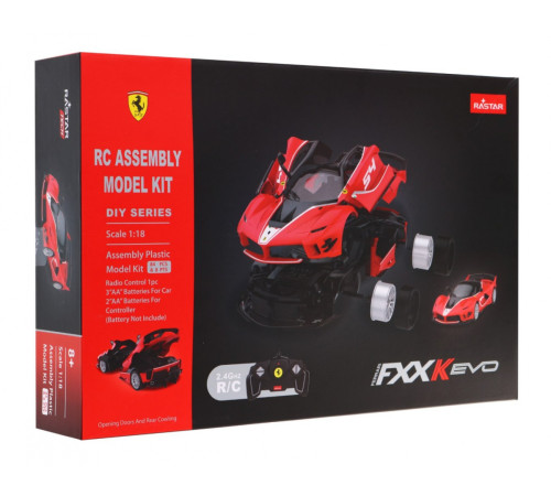 Ferrari FXX-K Evo RASTAR модель 1:18 Автомобіль на дистанційному керуванні + пульт 2,4 ГГц Ferrari FXX-K Evo RASTAR модель 1:18 Автомобіль на дистанційному керуванні + пульт 2,4 ГГц