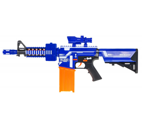 Дитяча автоматична рушниця 8+ Blaze Storm 20 довгих пінопластових куль + приціл Дитяча автоматична рушниця 8+ Blaze Storm 20 довгих пінопластових куль + приціл