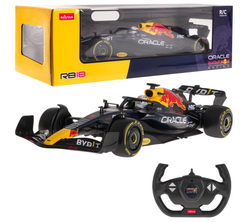 Машинка на радіоуправлінні 1:12 Oracle Red Bull Racing RB18 RASTAR Машинка на радіоуправлінні 1:12 Oracle Red Bull Racing RB18 RASTAR