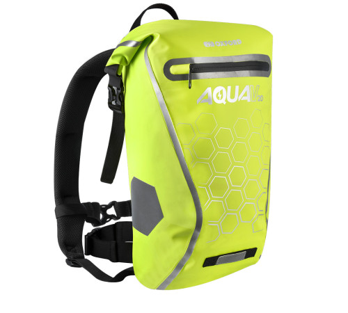 Моторюкзак водонепроникний Oxford Aqua V20 20L - чорний
