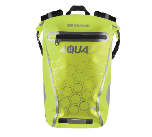 Моторюкзак водонепроникний Oxford Aqua V20 20L - чорний