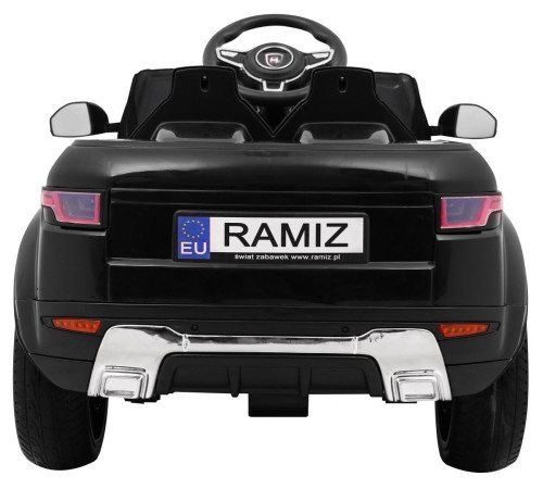 Дитячий електромобіль Rapid Racer Black + Пульт + Вільний старт + EVA + MP3 LED Дитячий електромобіль Rapid Racer Black + Пульт + Вільний старт + EVA + MP3 LED