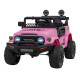 Toyota FJ Cruiser для дітей рожевий + пульт дистанційного керування + повний привід + LED аудіо + EVA + Free Start