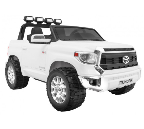 Дитяча акумуляторна машинка Toyota Tundra XXL Біла Дитяча акумуляторна машинка Toyota Tundra XXL Біла