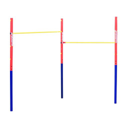 Ігровий майданчик Hudora Fabian Double Bar 64002, 154 x 241 x 5 см - різнокольоровий