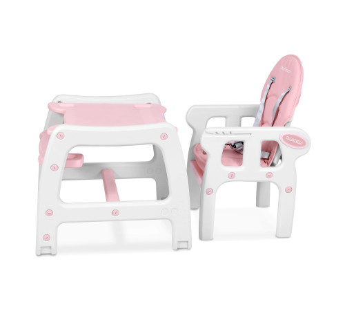 Стільчик для годування 5-в-1 Ricokids Sinco 57,5 х 104 см - рожево-білий Стільчик для годування 5-в-1 Ricokids Sinco 57,5 х 104 см - рожево-білий