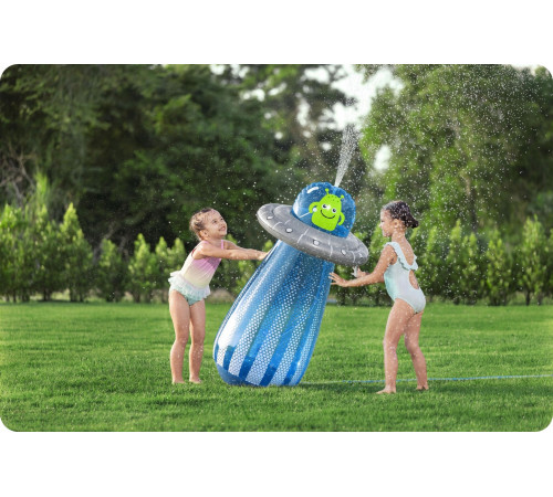 Іграшка надувна Bestway 52731 НЛО з розпилювачем 119 х 61 см