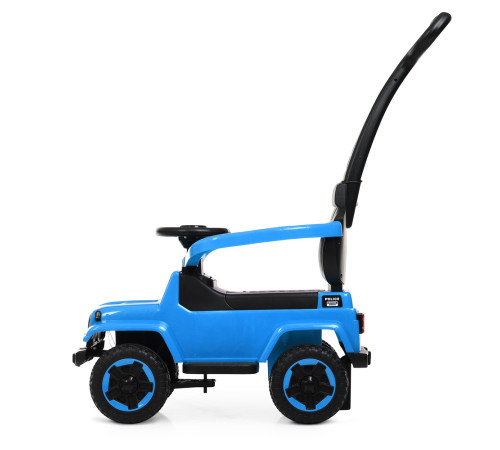 Каталка-толокар Spoko SP-219 2в1 з батьківською ручкою синій