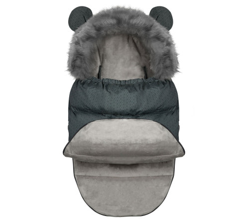 Конверт Elmi Ricokids для коляски та санок, 95 х 48 см - графітовий