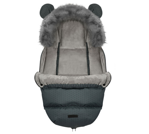 Конверт Elmi Ricokids для коляски та санок, 95 х 48 см - графітовий