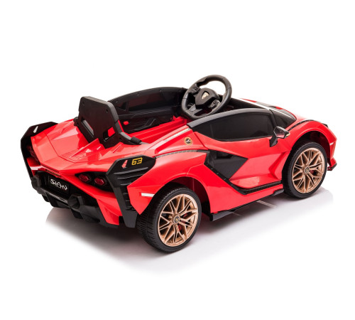 Lamborghini SIAN на акумуляторі для дітей Червоний + Пульт + EVA + Free Start + Audio LED Lamborghini SIAN на акумуляторі для дітей Червоний + Пульт + EVA + Free Start + Audio LED