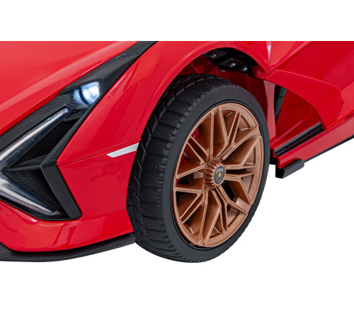 Lamborghini SIAN на акумуляторі для дітей Червоний + Пульт + EVA + Free Start + Audio LED Lamborghini SIAN на акумуляторі для дітей Червоний + Пульт + EVA + Free Start + Audio LED