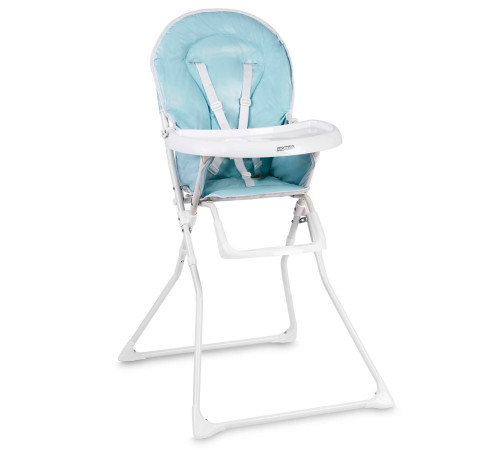Стільчик для годування Ricokids Fando біло-блакитний Стільчик для годування Ricokids Fando біло-блакитний