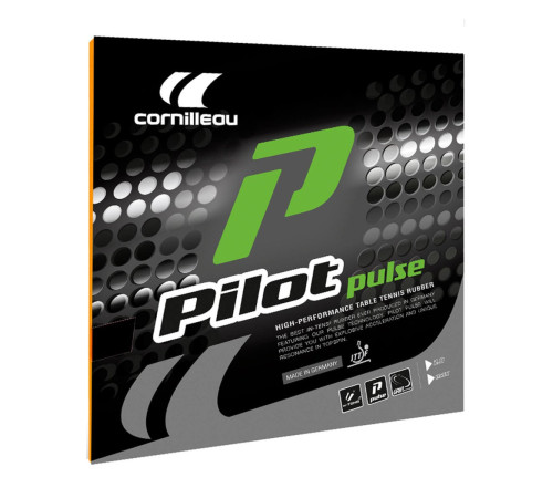 Накладка для ракетки Cornilleau PILOT PULSE MAX, чорна