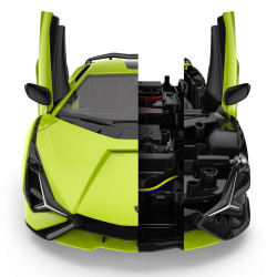 Lamborghini Sian зелений RASTAR модель 1:18 Автомобіль на дистанційному керуванні + пульт 2,4 ГГц + Обвіс 72 шт. + Двері багажника відкриваються