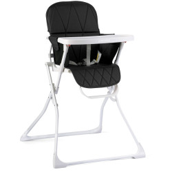 Стільчик для годування Ricokids Nuco 70 х 60 х 95 см - чорно-білий