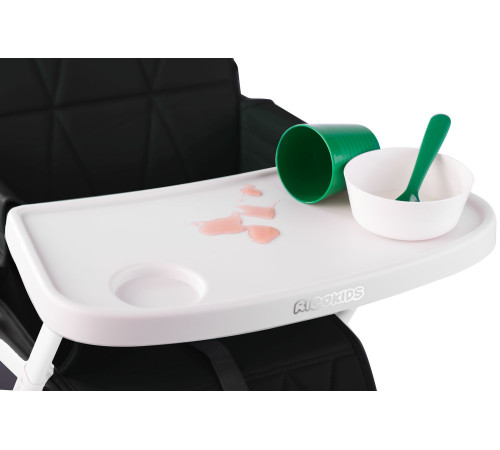 Стільчик для годування Ricokids Nuco 70 х 60 х 95 см - чорно-білий Стільчик для годування Ricokids Nuco 70 х 60 х 95 см - чорно-білий