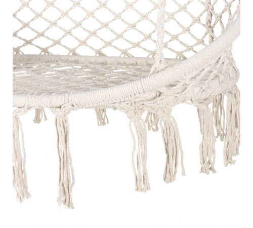 Гойдалка двомісна Outtec Boho, 130 х 75 см - бежева