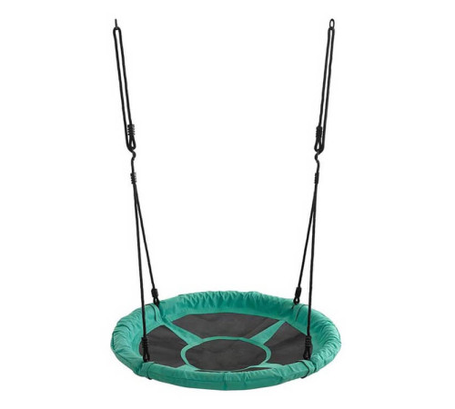 Гойдалка з гніздом лелеки Spartan Nest Swing - зелено-чорна Гойдалка з гніздом лелеки Spartan Nest Swing - зелено-чорна