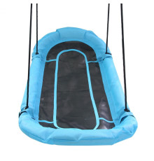 Гойдалка Spartan Boat Nest Swing, 140 х 70 см - синьо-чорна