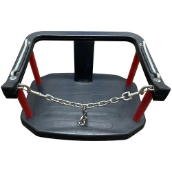 Гойдалка WCG Belt, 44,5 х 31 х 24 см - чорно-червона