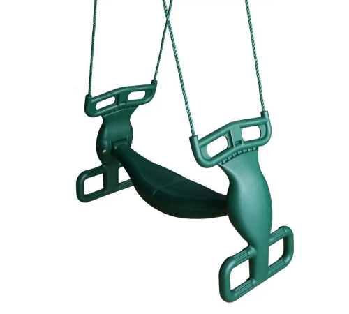 Гойдалка двомісна WCG W-108, 90 х 38 х 66 см - зелена